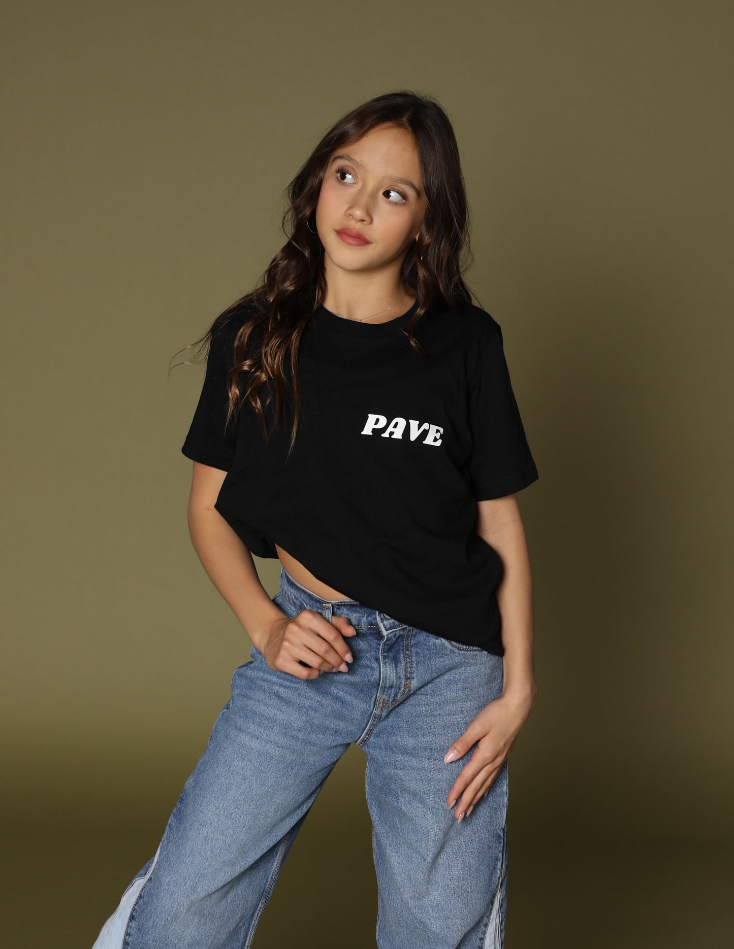 Black PAVE Tee