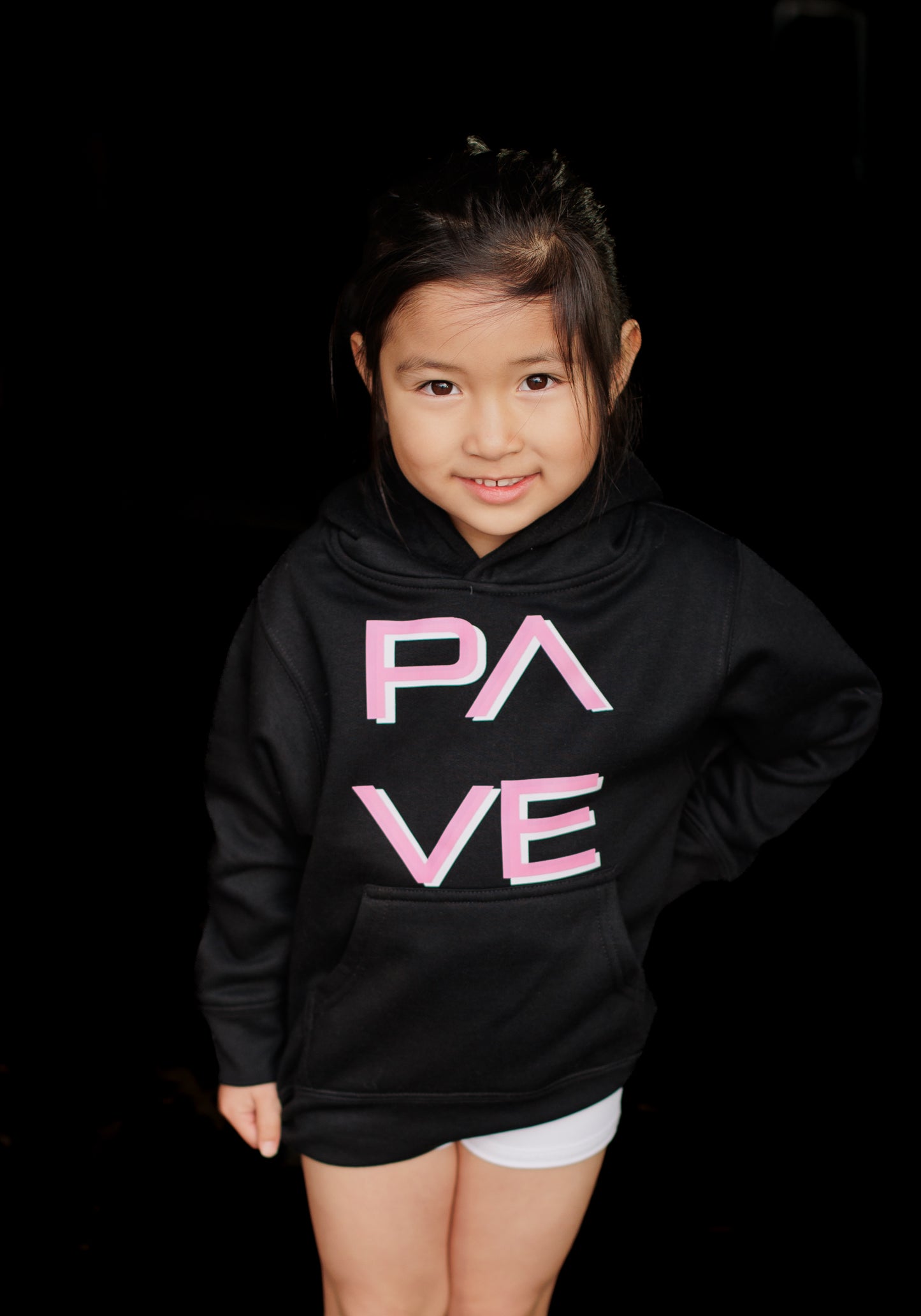 PAVE IN PINK SWEATSHIRT