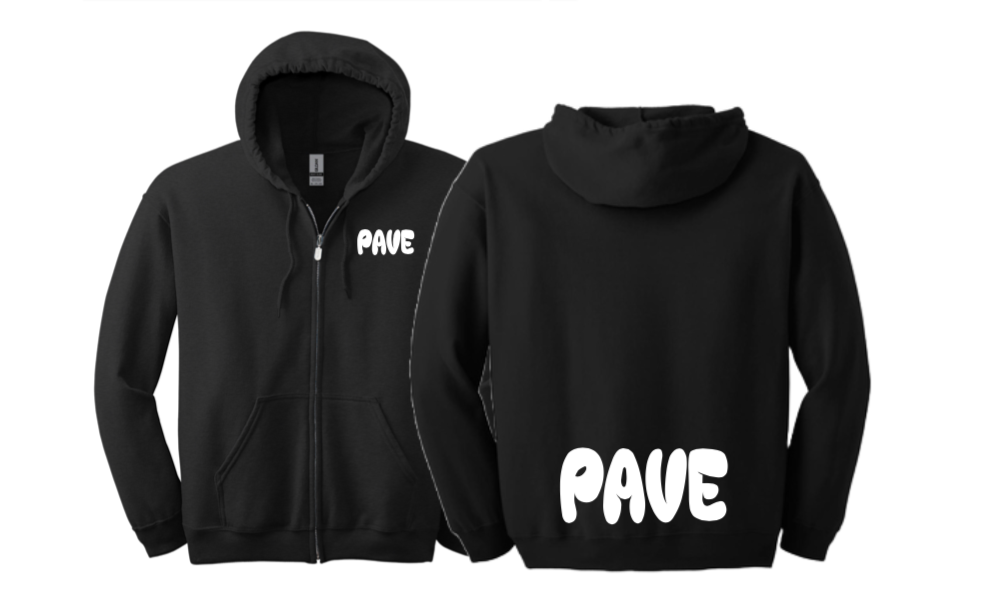 Black Full Zip Sweatshirt