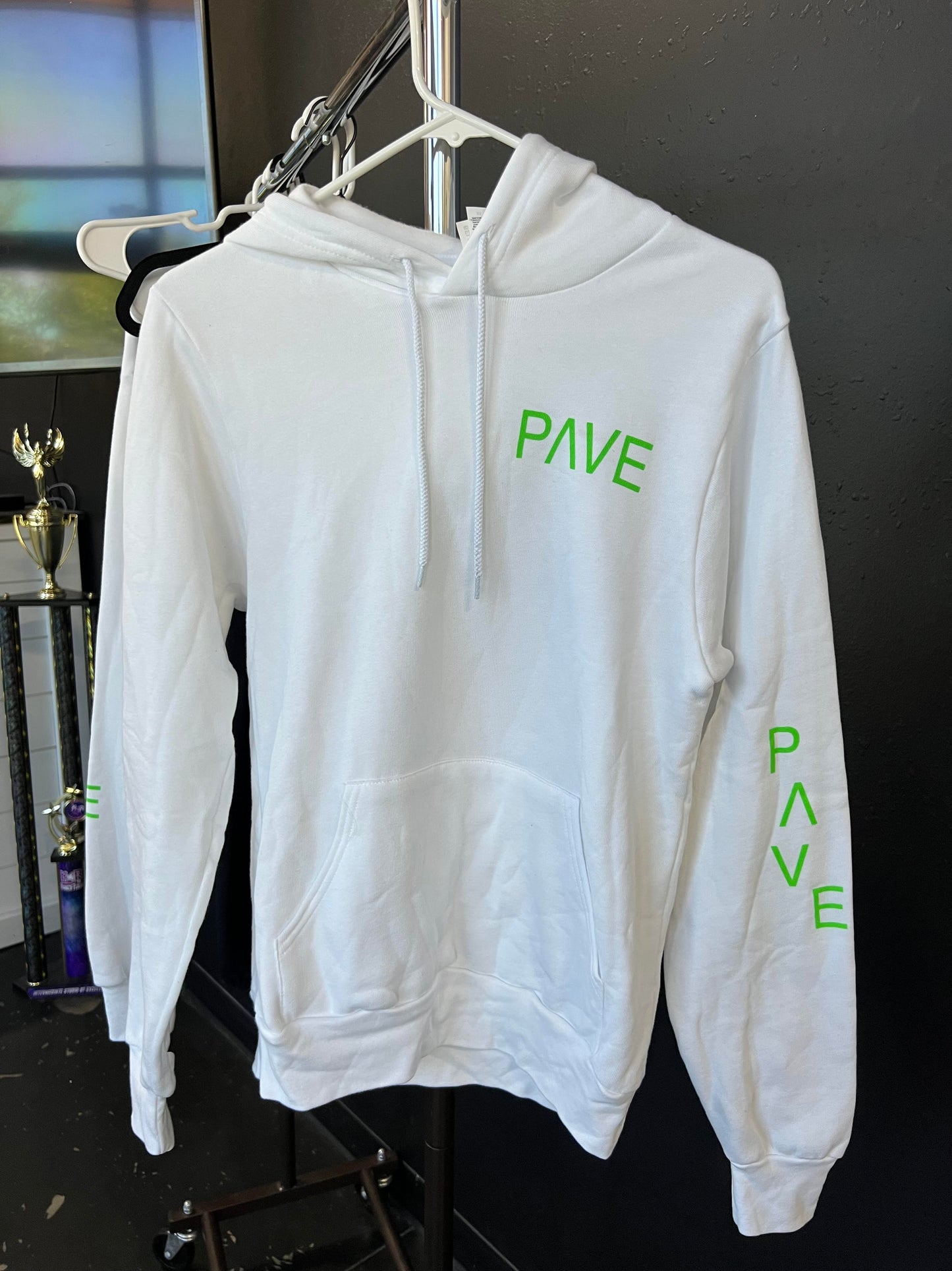 PAVE WHITE HOODIE