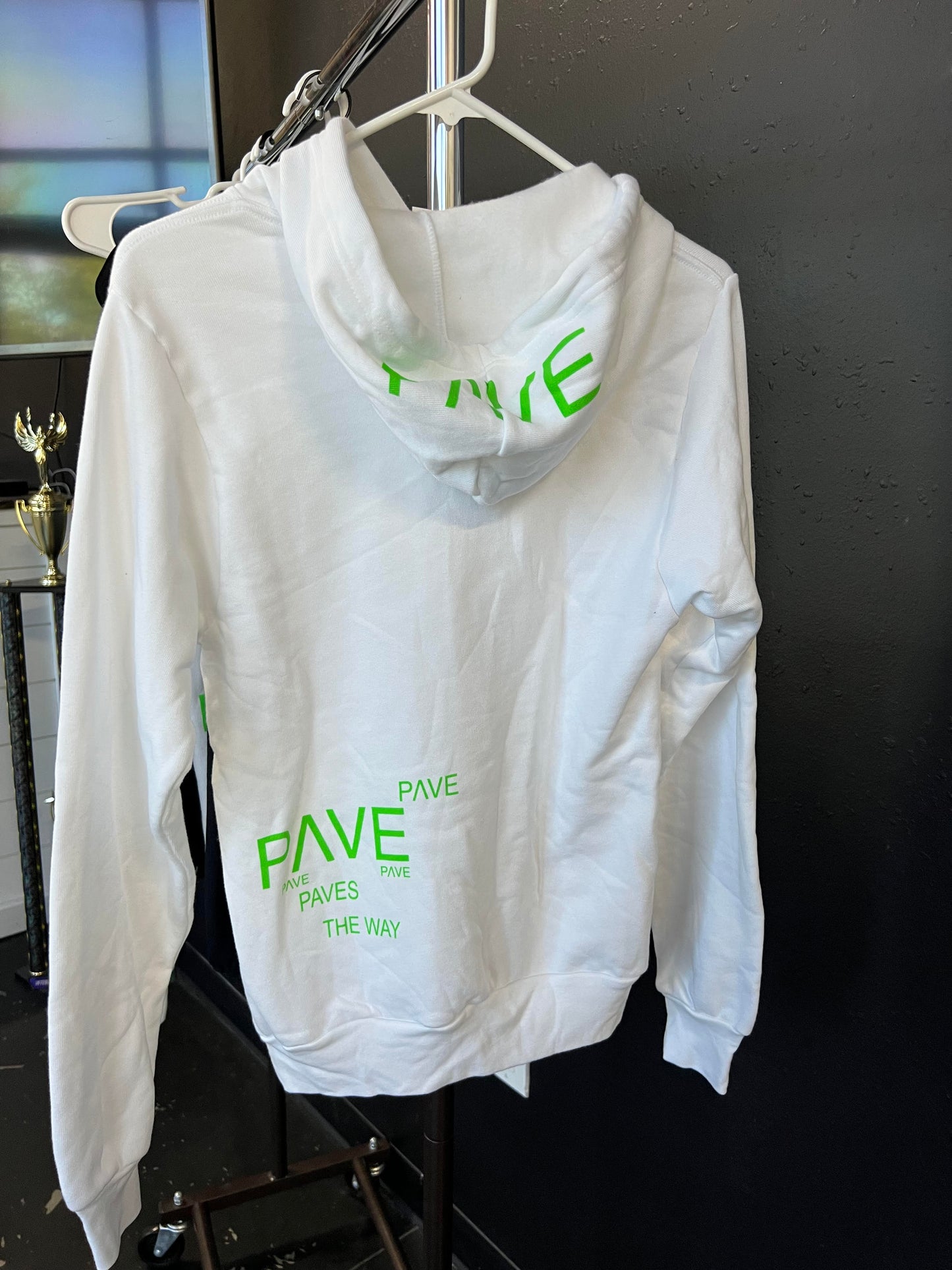 PAVE WHITE HOODIE