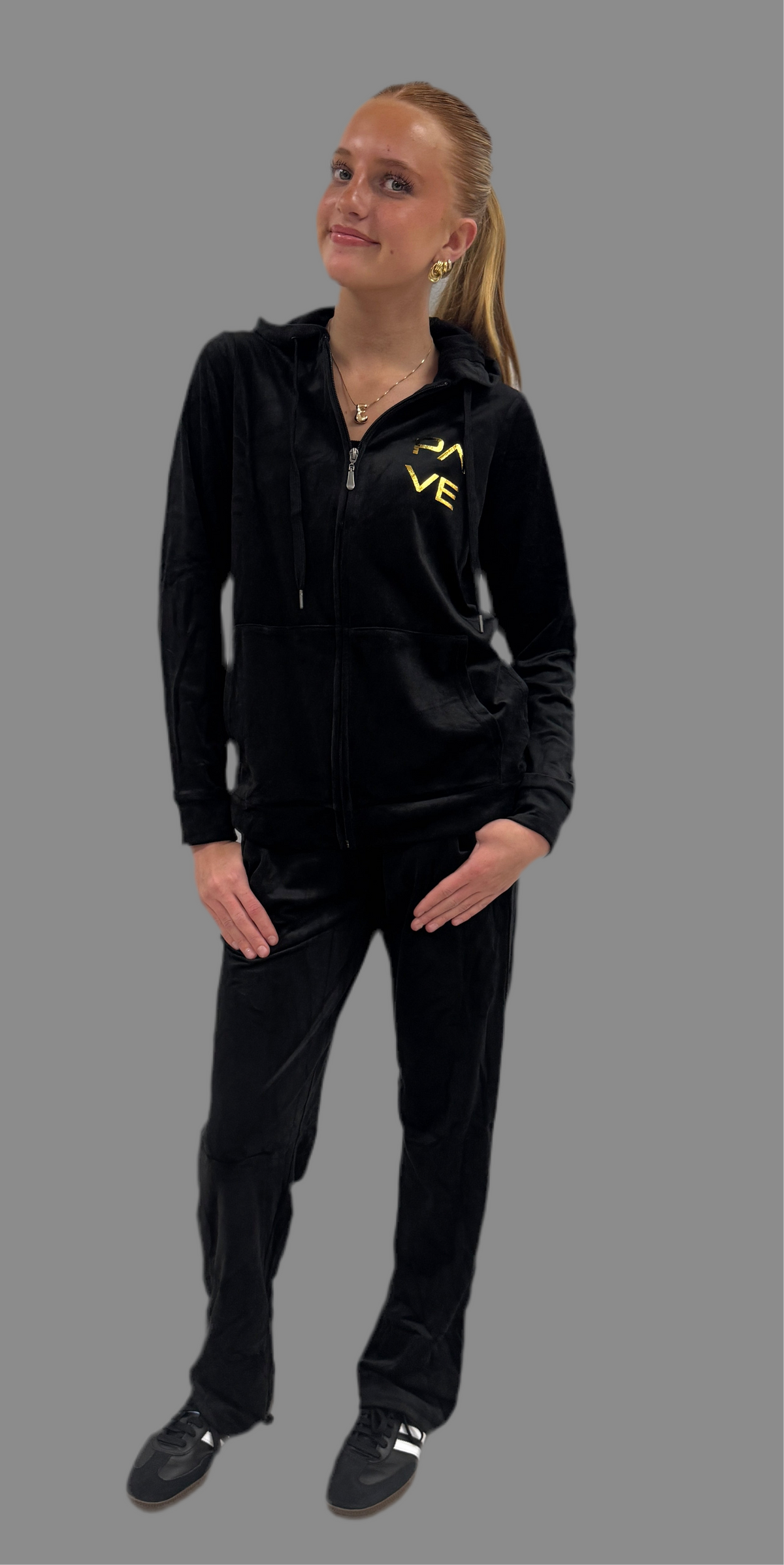 Pave Velour Suit Adult